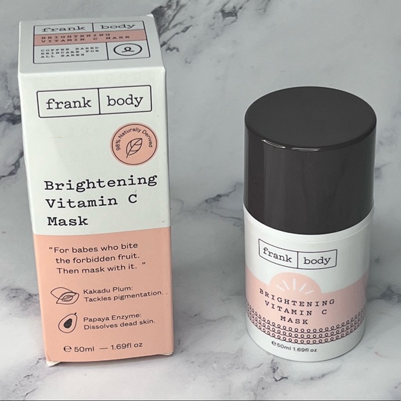 New frank body BRIGHTENING VITAMIN C MASK - Picture 1 of 8
